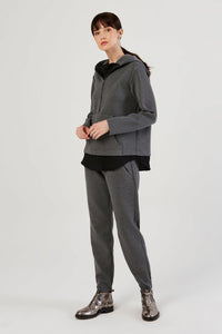 Anthrazitfarbenes Sweatshirt