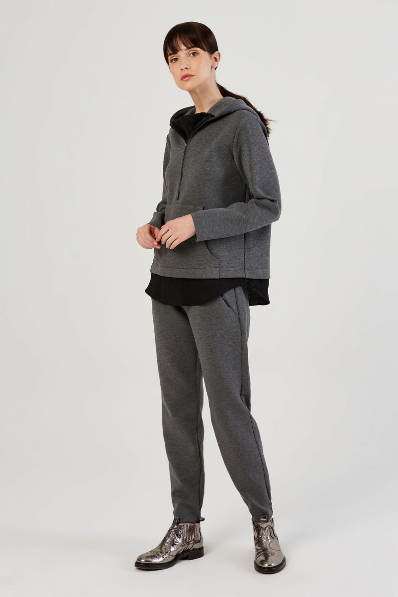 Anthrazitfarbenes Sweatshirt